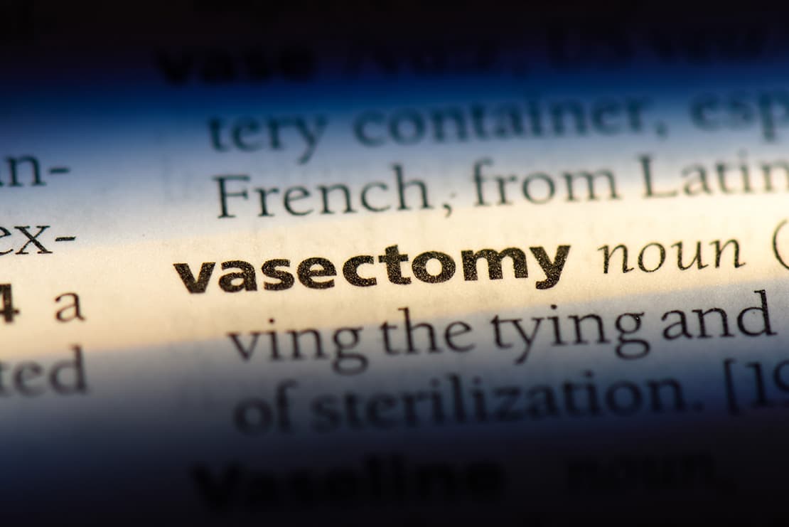 Vasektomie - wenn die Familienplanung abgeschlossen ist